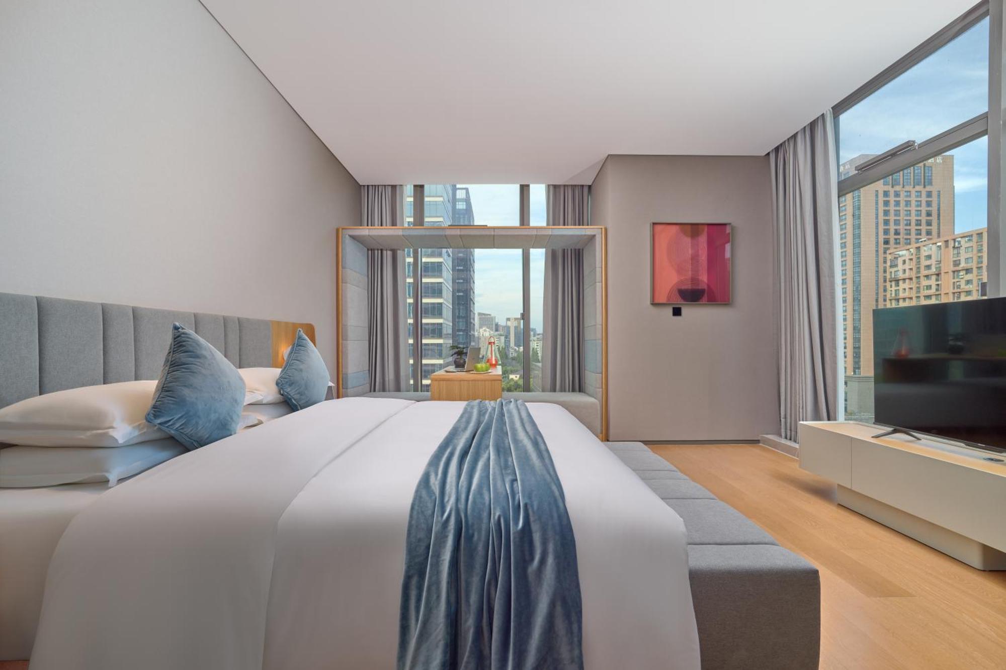 Pagoda Hotel Hangzhou Binjiang Eksteriør bilde