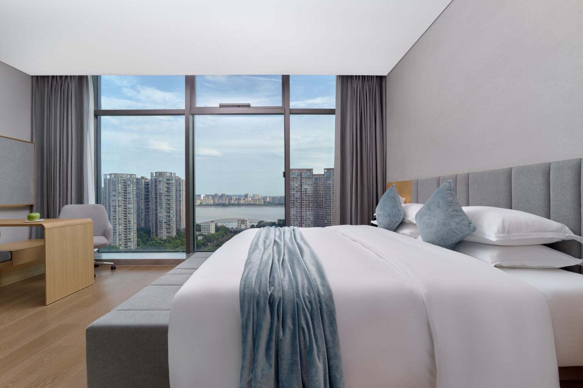 Pagoda Hotel Hangzhou Binjiang Eksteriør bilde