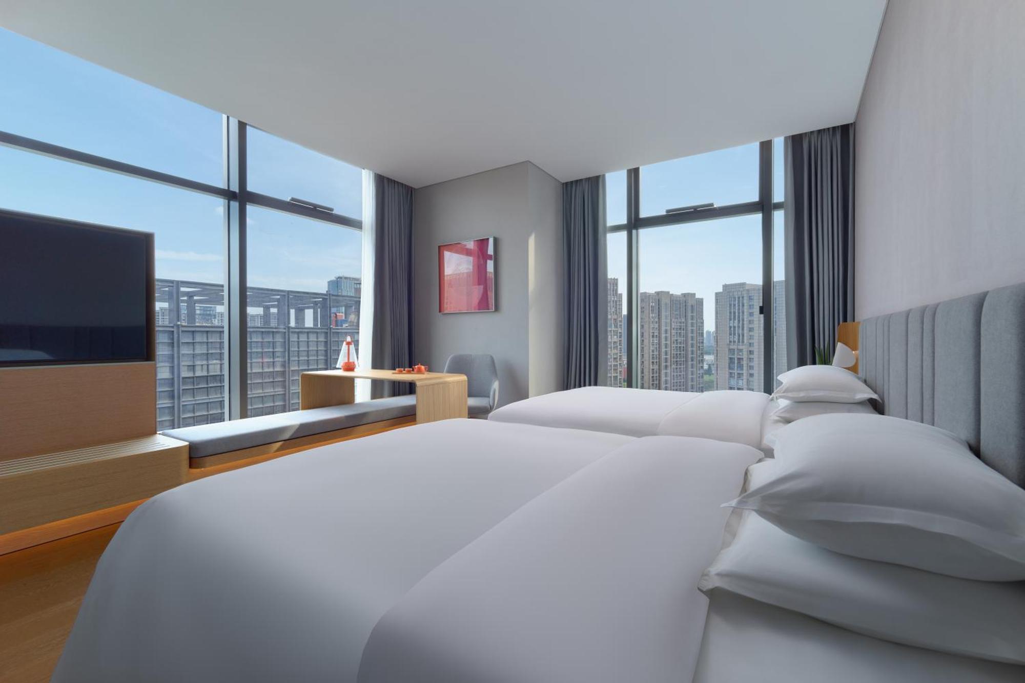 Pagoda Hotel Hangzhou Binjiang Eksteriør bilde